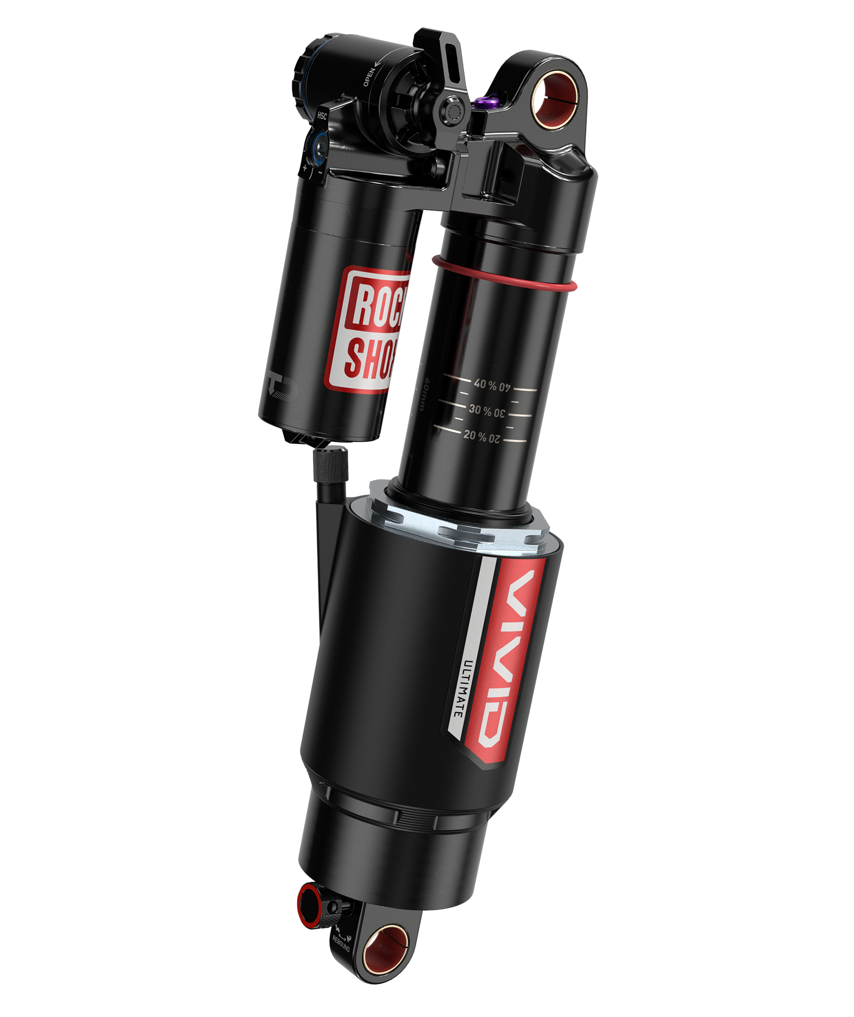 Rear Shock Vivid Ultimate RC2T - (250X75)